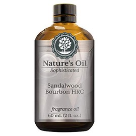 Sandalwood Bourbon HRC Fragrance Oil (60ml) for Cologne, Beard Oil, Diffusers, Soap Making, Candles, Lotion, Home Scents, Linen Spray, Bath Bombs