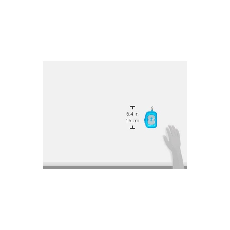 Fruit Friends 7037 Translucent Polypropylene Lunch Box, Neon Blue, One