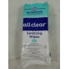 All Clear 80 count pack Wipes-CASE LOT OF 10 PACKS
