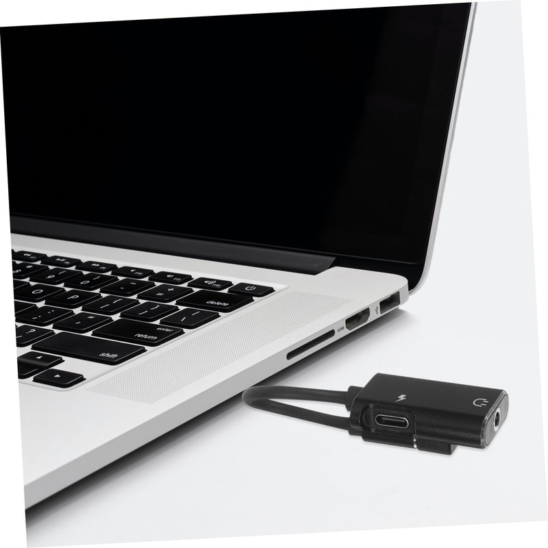 LABRIMP USB C to Headphone Adapter USB and Charging Converter