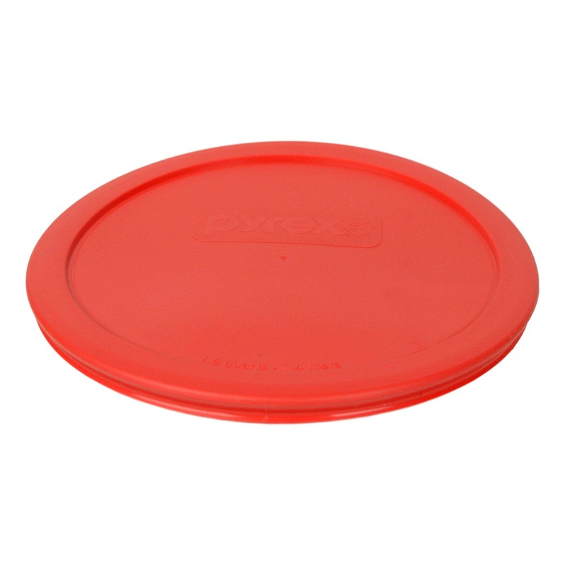 Pyrex 323 1.5-Quart Glass Mixing Bowl & 323-PC Red Mixing