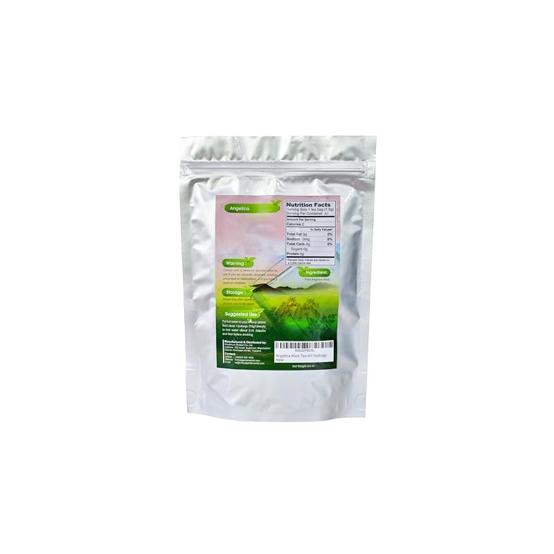 Angelica Root Tea 1.5g X 60-Teabags (3.17oz)