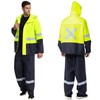 NAVIS MARINE Rain Suit for Men Heavy Duty Workwear Waterproof