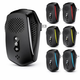 Pest Indoor Repeller - Repellent for Mouse, Mice, Rats, Roaches, Ants, Spiders (6 Pack)