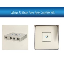 UpBright 12V AC/DC Adapter Compatible with Ubiquiti Networks USG Unifi 1000Mbps Security Gateway Model: GP-F120-100 +12V 1A DC12V 12.0V 1.0A 12VDC Switching Power Supply Cord Cable Battery Charger PSU