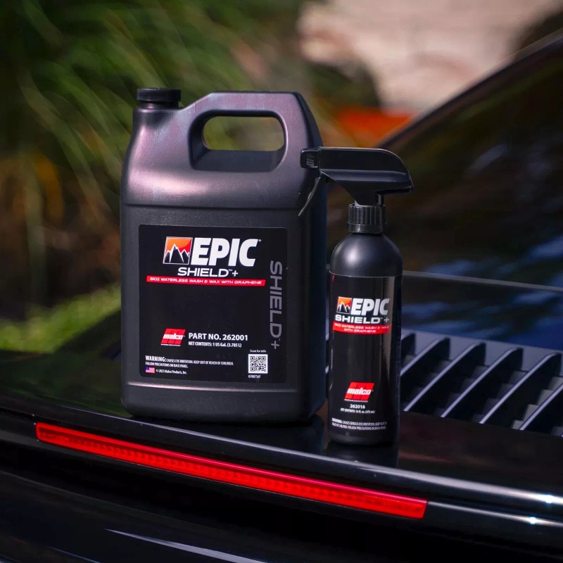 Malco Shield™+ Sio2 Waterless Wash & Wax With Graphene