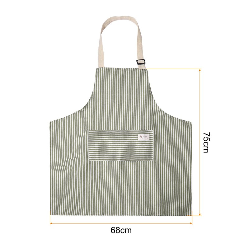 sourcing map 2 Pack Kitchen Cooking Aprons 75x68cm Adjustable Bib