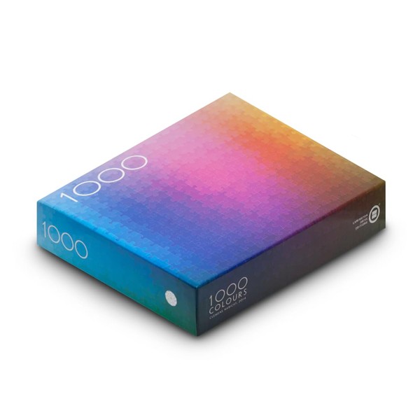 1000 Colors Jigsaw Puzzle CMYK Gradient Clemens Habicht