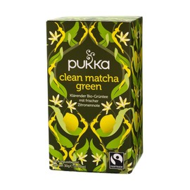 Pukka Bio Tee Clean Matcha Green, 20 Beutel, 30g