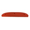 CENTURY Skateboard tail bone style Skid Plate, RED 8 inch