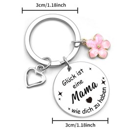 Muttertagsgeschenke für Mama Dankeschön Geschenke Schlüsselanhänger Weihnachtsgeschenke Geburtstagsgeschenk Ostergeschenk Neujahrsgeschenke Frauentag Valentinstag Ruhestand Geschenk für Mama Mutter