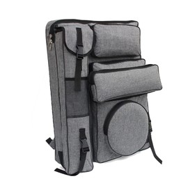 Extra Large Art Portfolio Backpack Tote Bag 4K Water-Resistant Students Artwrok Storage Carrying Case Portable Drawing Board Sketch Pad Shoulder Bag Art Craft Supplies Organizer for Sketch Painting