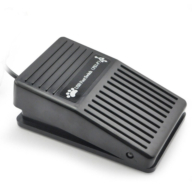 iKKEGOL USB Foot Switch Single Pedal ONE Control Action HID