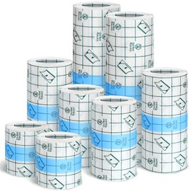 Siifert Waterproof Tattoo Aftercare Bandage - 8 Rolls Various Sizes