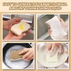 12 Pack Non Scratch S-Shaped Natural Kitchen Sponges - Biodegradable