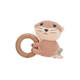 Sterntaler Baby Boys Grasping Toy Baby Wooden Grasping Toy Otti Baby Toy Grasping Toy Wooden Grasping Ring Organic