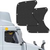 2Pcs For Semi-Truck Car Side Window Sun Shade Cover Shield