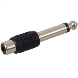 keepdrum ADA050 Audio Adaptor RCA Female to Jack 6.3 mm Pack of 4