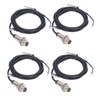 4 Set Inductive Proximity Switch 12mm Dia NPN DC 3