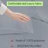 Apex Furnishings Single Duvet Cover Set Soft Microfibre Silver Bedding