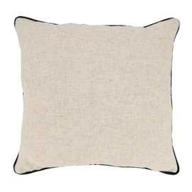 SARO LIFESTYLE Toscana Daydream Throw Pillow Cover with Piping