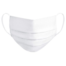 5 x Mouth Masks Cotton 3-Ply Mouth Guard Dust Pollen Face Mask Fashion Mask Face Protection Face Masks Reusable Washable - White - One Size