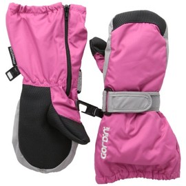 Gordini Kids & Baby Children's Easy On Waterproof Insulated Mittens, Deep Pink, Medium