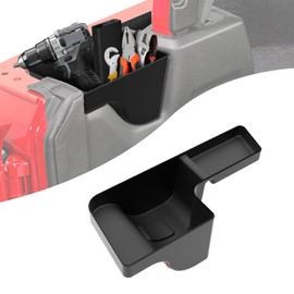 MIKKUPPA Wheel Well Storage Bin, Cargo Tray Rear Trunk Organizer Compatible with 2018-2023 Jeep Wrangler JL JLU Interior Storage Accessories, Left Side, Black