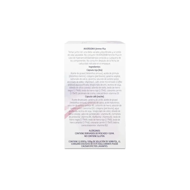 Inversion Femme Plus Caja Con 90 Cápsulas