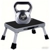 RV Step Stool Foldable 1-Step Ladder Sturdy Metal Stable Step