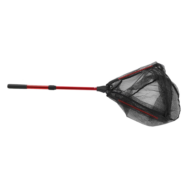 Floating Fishing Net Aluminum Alloy Hex Structural Mesh Extended Handle