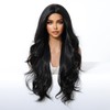 Looxey Long Wavy Wig for Women 28 Inch Curly Hair