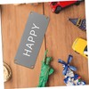 Operitacx DIY Engraving Blanks Metal Sign 10/Pack Blank Name Plate