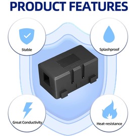 Greluma 2pcs AMI/Midi Fuse Holder and 2pcs 60A Midi High Current Fuse Screw Fuse for Cars, Trucks, Vehicles (60 Amp)