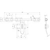 KOTARBAU® Door Bolt Garage Door Bolt 340 mm Galvanised