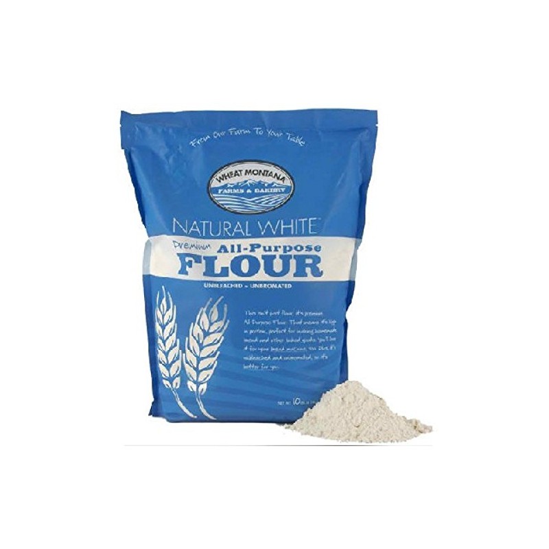 Wheat Montana - Natural White Flour - 1 pack -