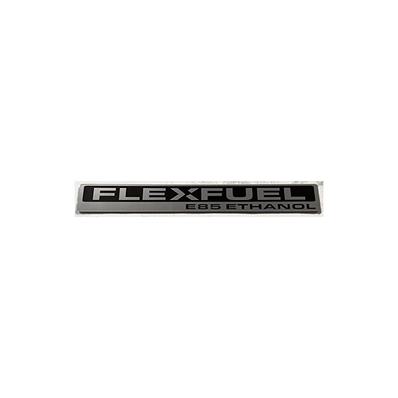 24Designs Flexfuel Ethanol E85 Stick on Badge Emblem