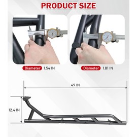 NIXFACE RZR PRO XP Nerf Bars Rock Sliders Fit for 2020-2024 RZR PRO XP, RZR Turbo R and RZR Pro R