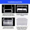 Breeding Tank Aquarium with Insulation Net and Suction Cups, Breeding