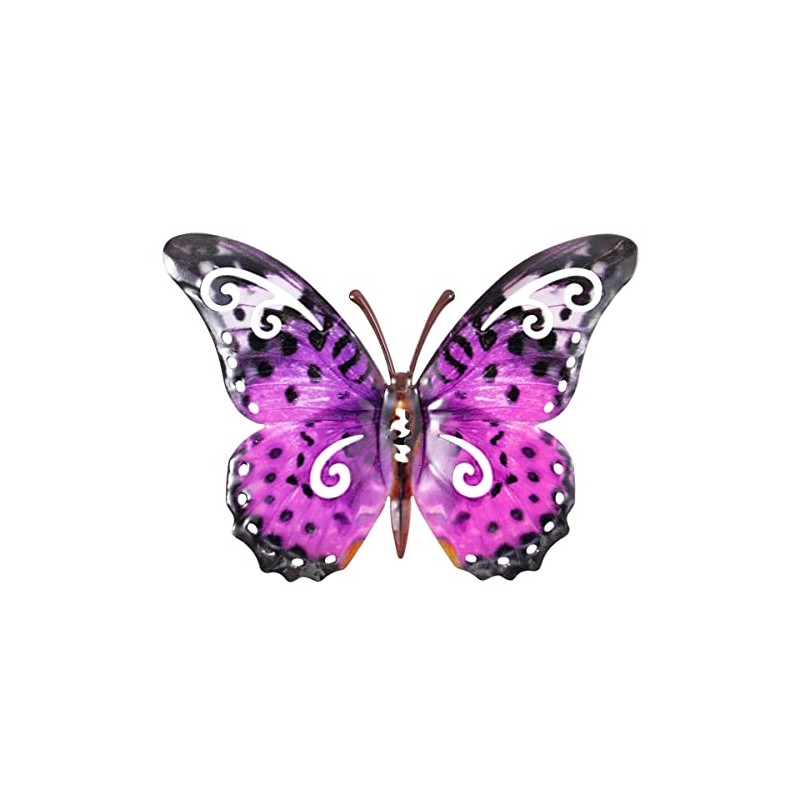 Cim Metal Wall Decoration, Animal 3D Wall Pictures, Butterfly Wall