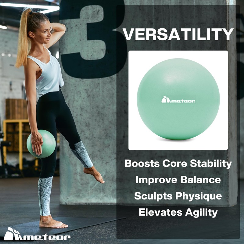 Meteor 25cm Mini Anti-Burst Pilates Ball – Small Exercise Ball
