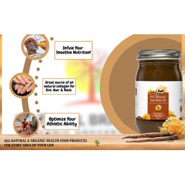 Sea Moss Gel with Bladderwrack and Burdock Root - 102 Mineral - Certified USDA Organic - Made in the USA