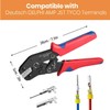 Wire Crimping Tool with Ratchet, Amliber Ratchet Wire Crimper Tool
