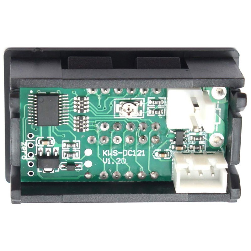 JacobsParts DC 100V 100A Voltmeter Ammeter Dual LED Display Panel