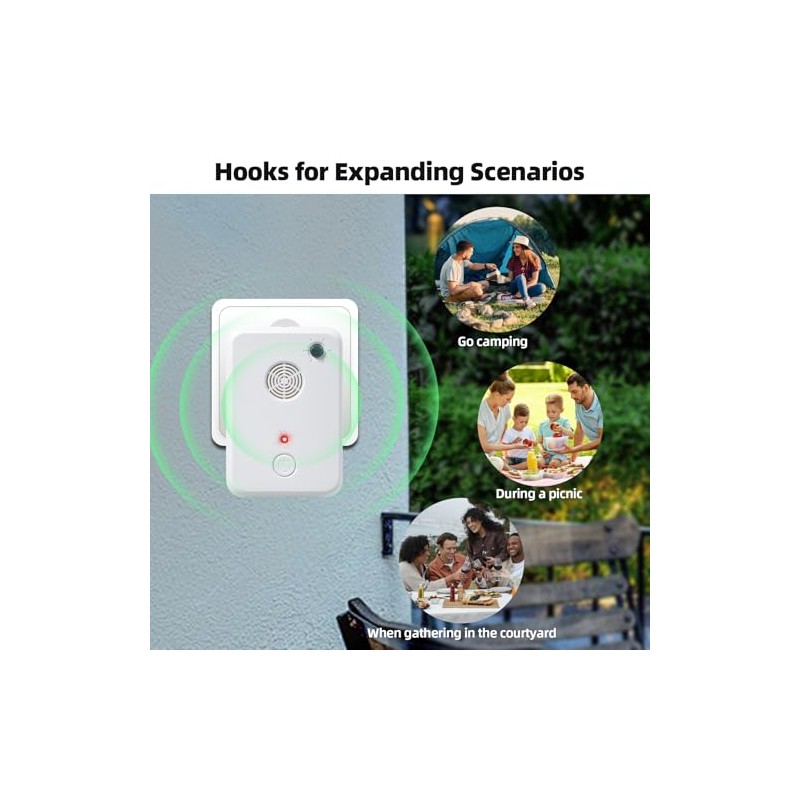 2026 Upgraded Bat Fortress Mini Repeller Indoor Deterrent Ultrasonic Bat