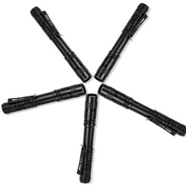 Cussity Pen Light Flashlight 5Pcs, LED Pocket Flashlights with Clip for Home/Emergency, Handheld Small Mini Pen Lights for Outdoor/Camping/Daily Lighting, IPX4 Waterproof Inspection Pen Flashlights