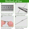 rietegio 6 Meter Roller Blind Chain 4.5mm Stainless Steel Blind