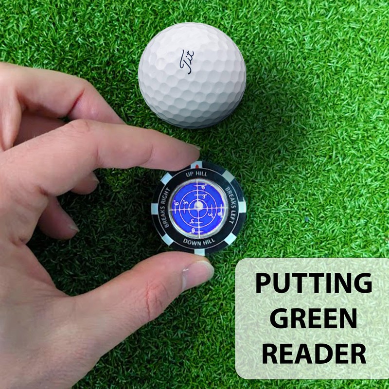 Premium Golf Green Reader Level Ball Marker with High Precision