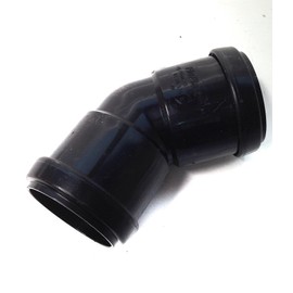 FloPlast Push-Fit Waste 135° (45°) Bend 32mm Black | Home Standard