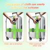 Oslynia 6 Pieces Luggage Straps, Adjustable Luggage Straps for Suitcases,